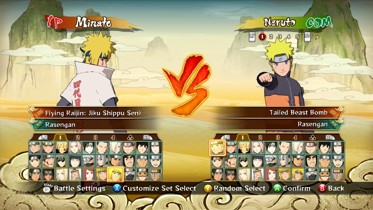 naruto shippuden storm 4 personnage