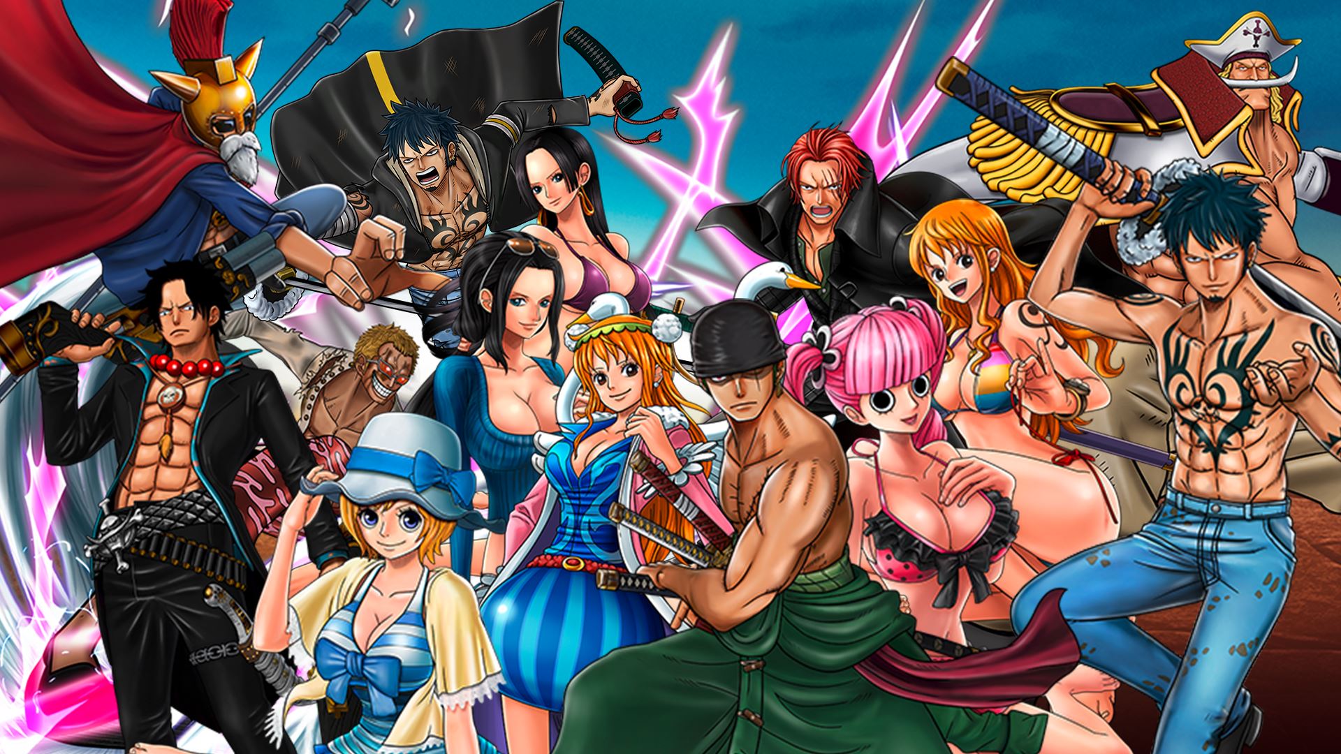 Página de DLC no Steam: ONE PIECE BURNING BLOOD