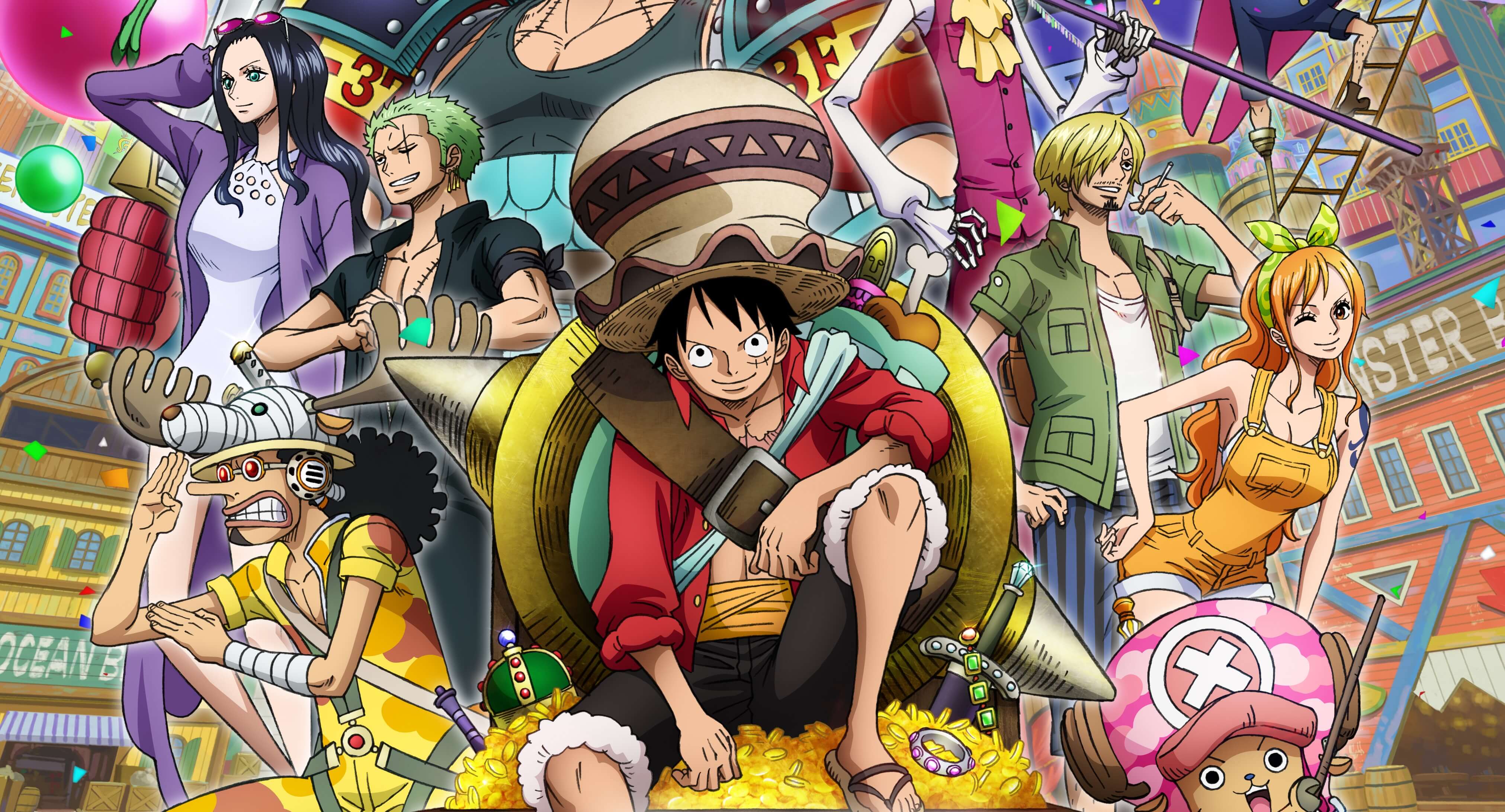 One Piece: Stampede Shares New Character Designs  Character design, One  piece drawing, One piece manga